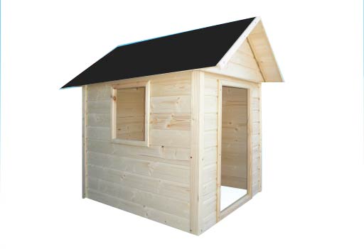 Maisonnette pour enfants / maison de jardin pour enfants ALEX 1,4 x 1,4m