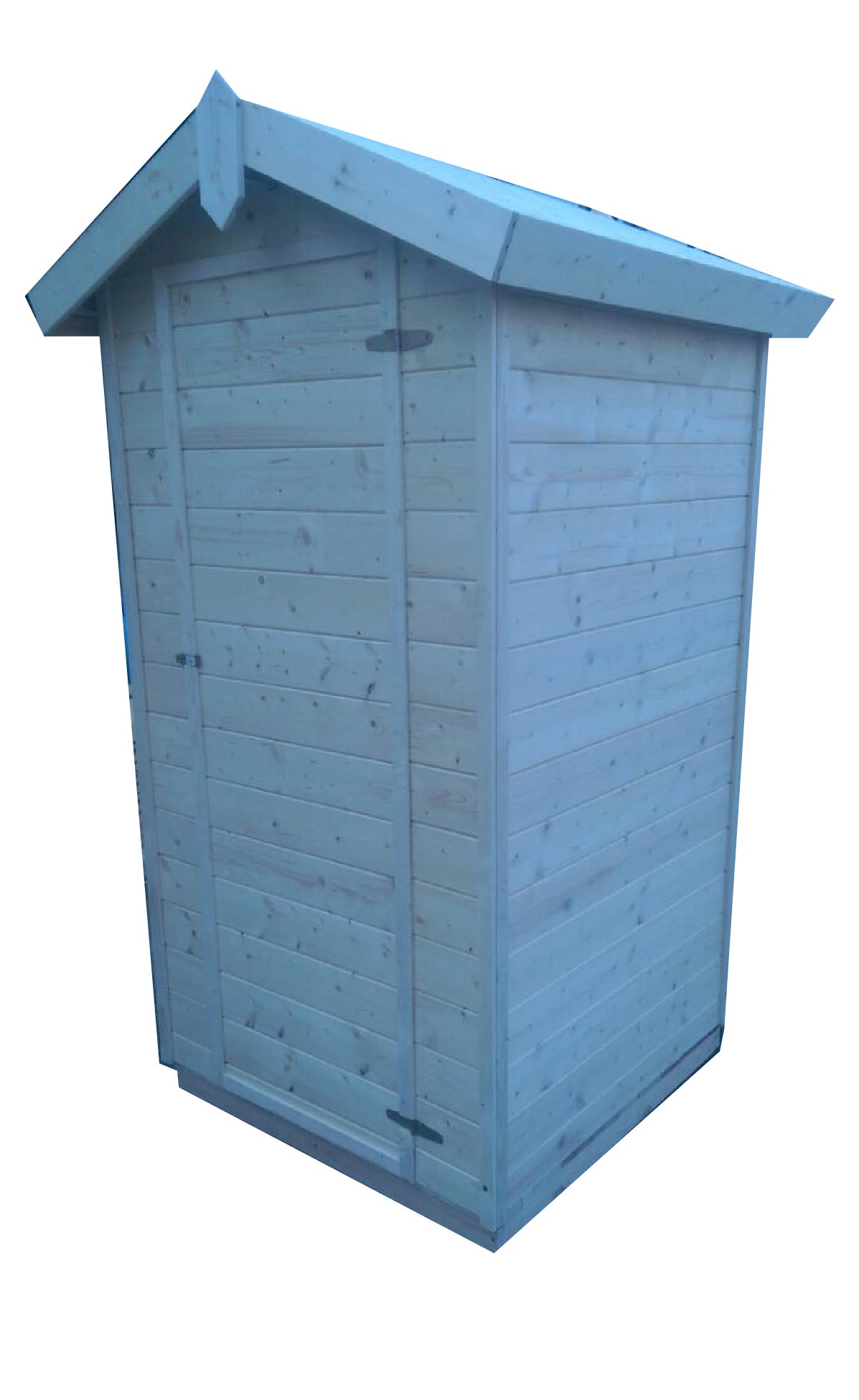 Latrines en bois / toilettes  – sans siège, 1 x 1m, 16mm, Abri WC