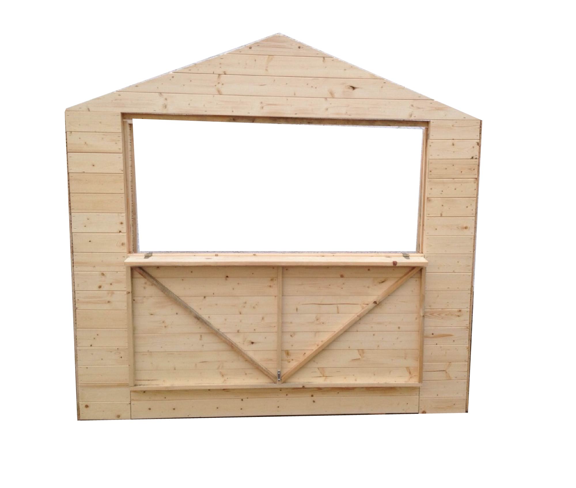 Kiosque (19mm),2,7x2,7x2,2m (2,4x2,4m) une fenêtre, kiosque en bois